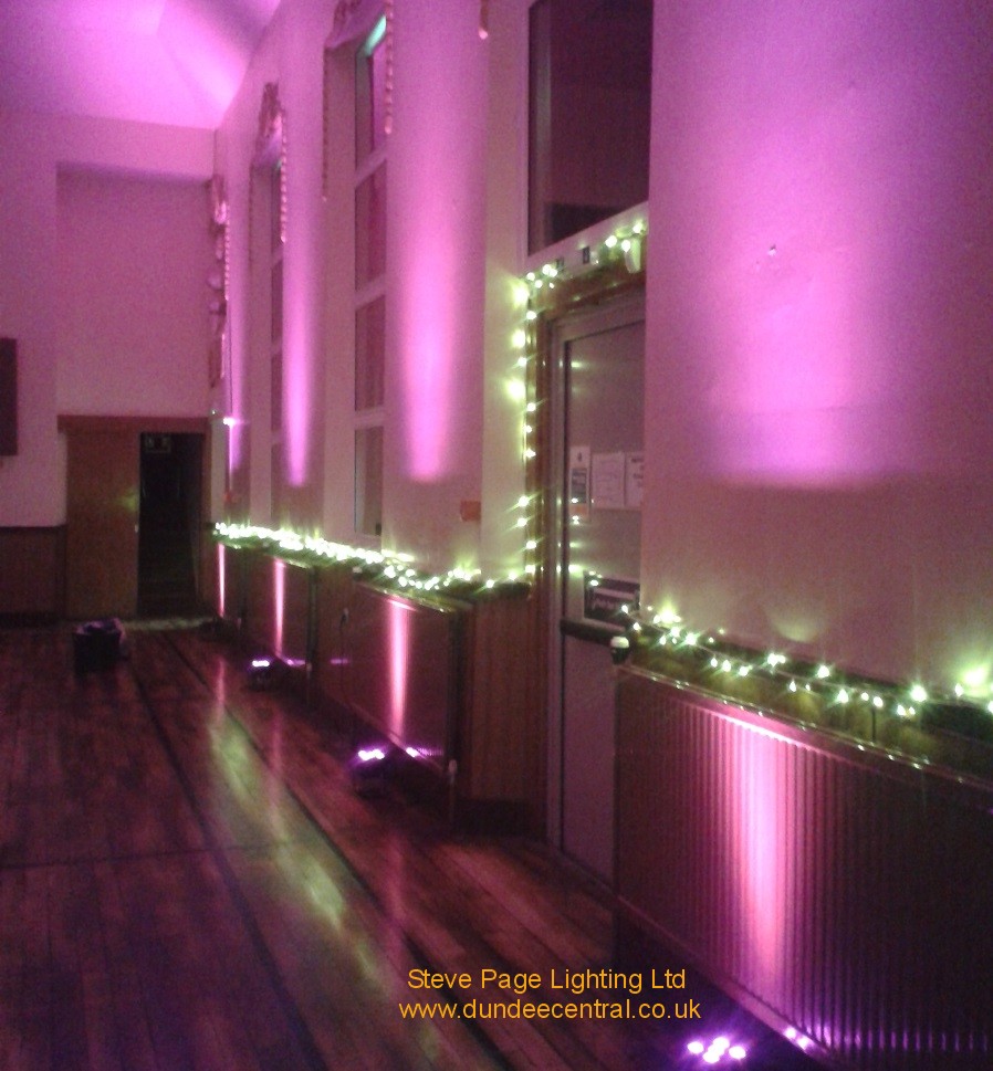 blyth hall uplighter hire fife